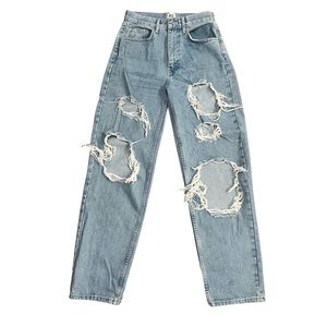 BDG High Rise Baggy Ripped Jean